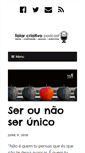 Mobile Screenshot of falarcriativo.com